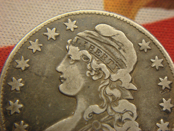 1834 Bust Half Dollar - Small Date, Stars & Lettering - Circulated Beauty