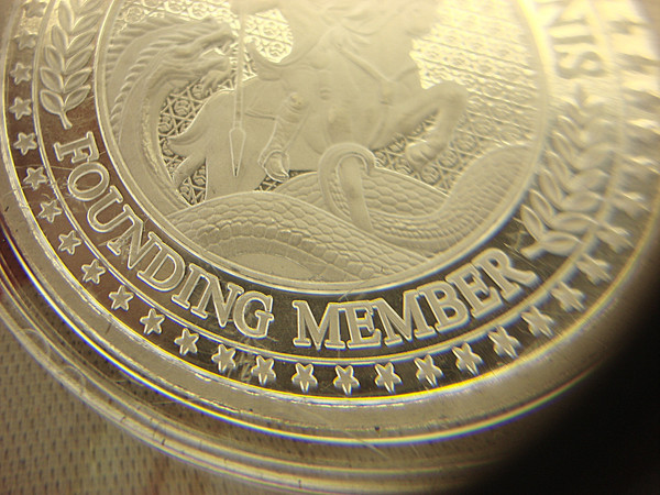 INFOWARS Silver Round - 1 oz .999 Fine Silver, SIC SEMPER TYRANNIS Motto, Collectible Capsule