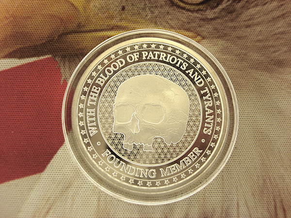 Infowars Founding Member 1 oz .999 Fine Silver Round - Tree of Liberty Commemorative