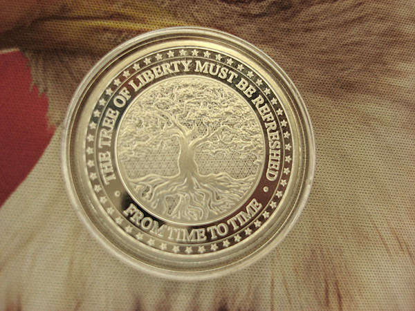 Infowars Founding Member 1 oz .999 Fine Silver Round - Tree of Liberty Commemorative