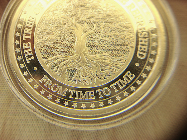 Infowars Founding Member 1 oz .999 Fine Silver Round - Tree of Liberty Commemorative