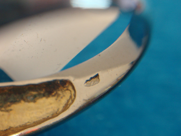 Sterling Silver Amethyst Ring, Size 8 - Pre-Owned