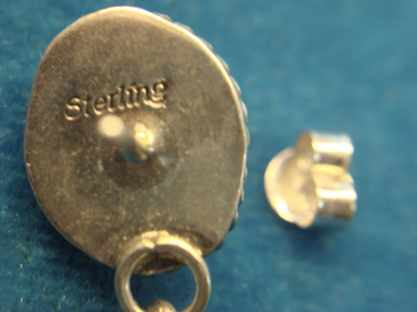 Sterling Silver Feather Dangle Earrings with Onyx - Elegant 1.75 Inch