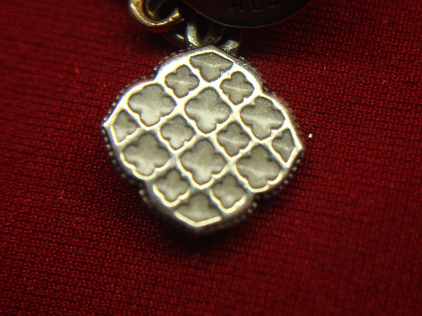 Authentic Pandora Sterling Silver Rose Pendant Necklace - 22 Inch Chain