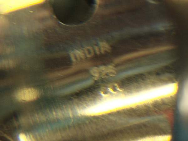 Sterling Silver Larimar & Blue Topaz Ring, Size 6 1/2 - Pre-Owned