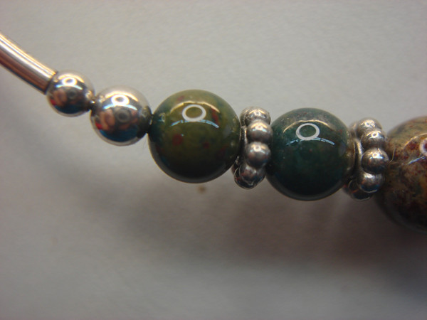 Colorful Gemstone Bead Necklace on Sterling Silver | Southwest Style