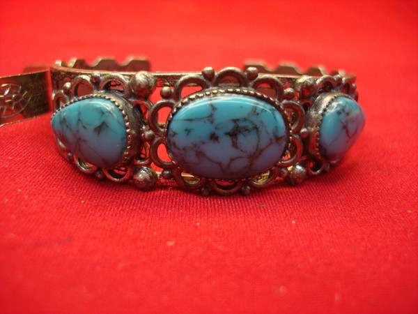 Vintage Southwestern Style Bracelet Set - Size 6, 6.5 & 6