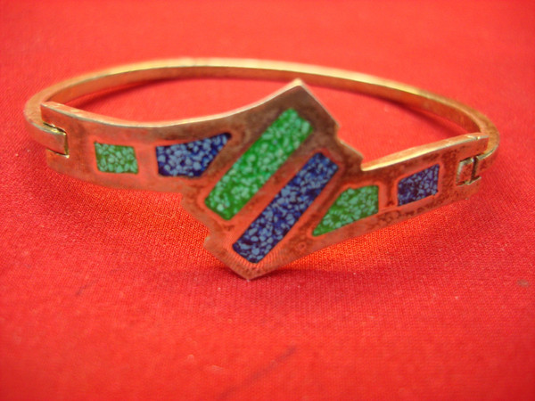 Vintage Southwest Style Bracelet Lot of 3 (6.5 Inch) - Authentic Native American Inspired Jewelry