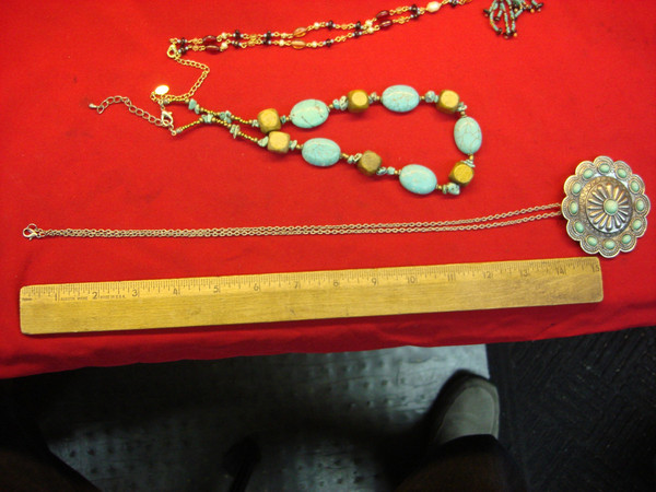 Vintage Southwestern Style Necklace Lot - 3 Unique Estate Pieces