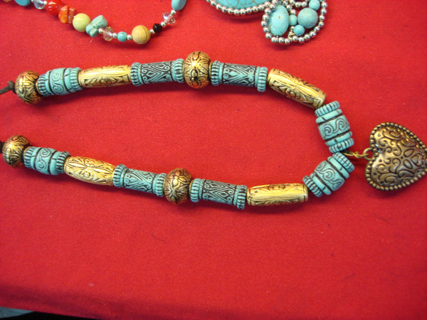 Vintage Southwest Style Necklace Set of 3 - Estate Find