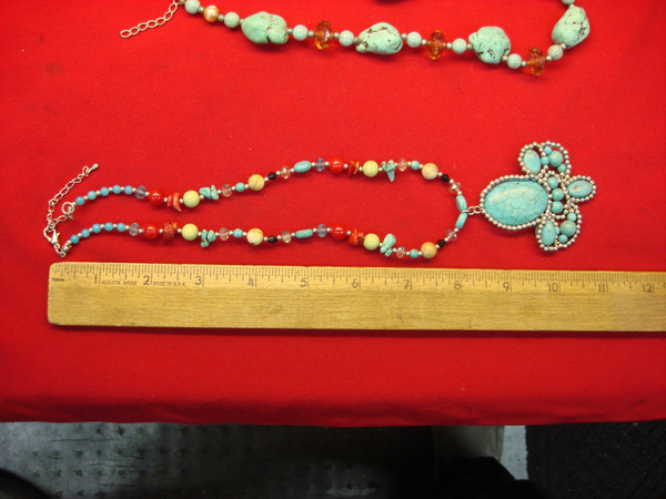 Vintage Southwest Style Necklace Set of 3 - Estate Find