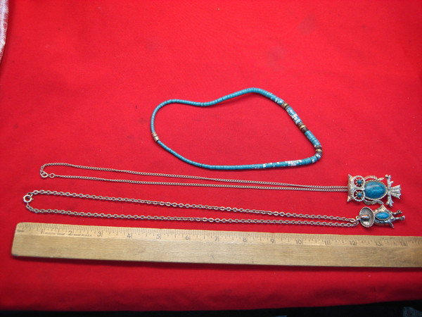 Vintage Southwestern Jewelry Lot (3 Necklaces) - Estate Finds
