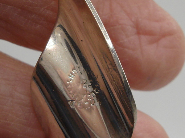 Vintage Mid-Century Taxco Sterling Silver Wave Earrings | HECHO EN MEXICO TE-05