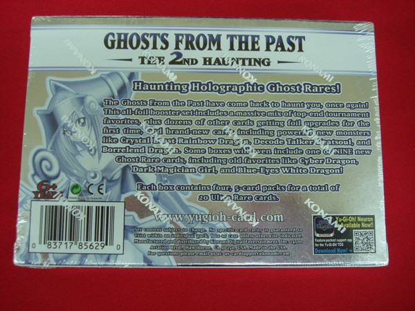 2020 Yu-Gi-Oh! Ghosts From The Past 2nd Haunting Booster Box (Factory Sealed)