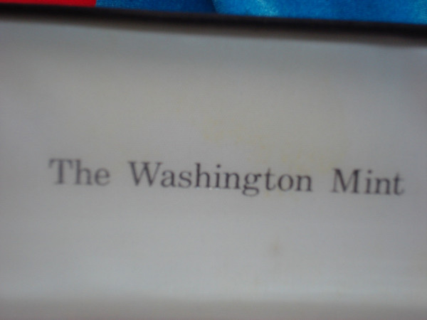 8 oz Washington Mint $500 Proof Silver Bar - .999 Fine Silver, Original Box & COA