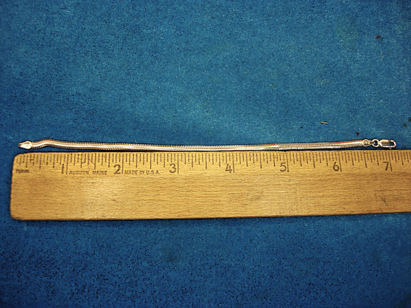 Sterling Silver Snake Bracelet - 7 Inches | Exquisite Design & High Silver Value