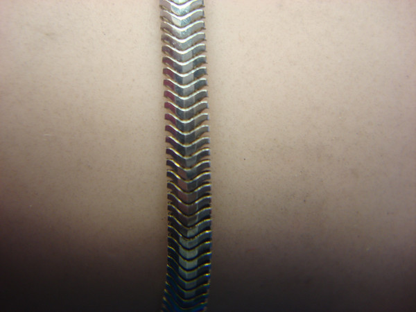 Sterling Silver Snake Bracelet - 7 Inches | Exquisite Design & High Silver Value