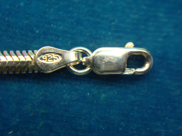 Sterling Silver Snake Bracelet - 7 Inches | Exquisite Design & High Silver Value