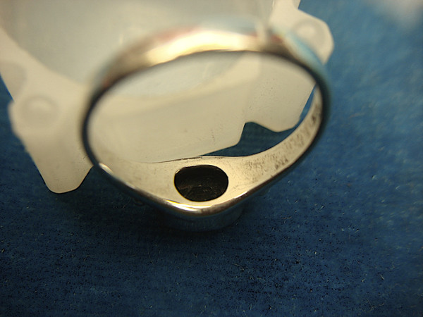 Elegant Sterling Silver Amethyst Ring (Size 7 3/4) - Pre-Owned