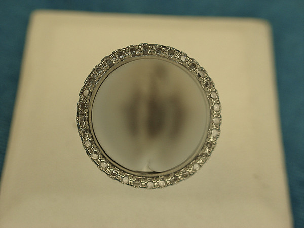 Sterling Silver Ring with Round CZs, Size 7 3/4 - Elegant Cubic Zirconia Band