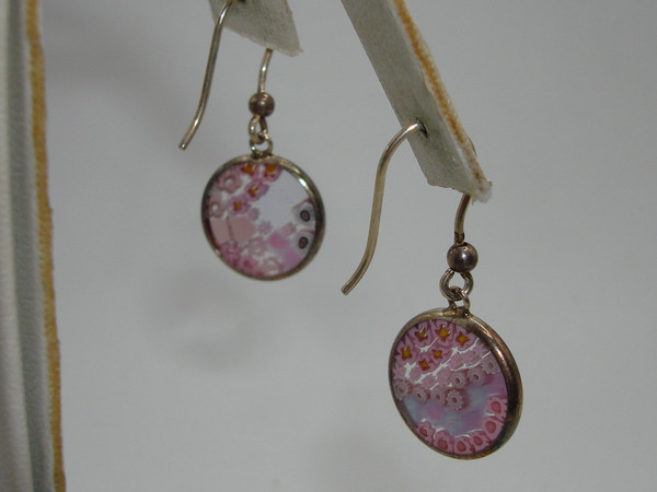 Vintage Millie Fiore Sterling Silver Earrings (ITALY 925) - New Old Stock Macy's