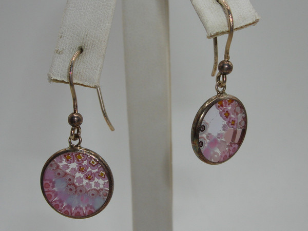 Vintage Millie Fiore Sterling Silver Earrings (ITALY 925) - New Old Stock Macy's