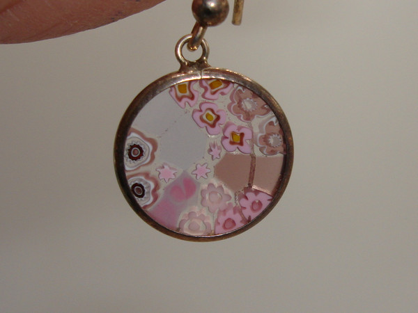 Vintage Millie Fiore Sterling Silver Earrings (ITALY 925) - New Old Stock Macy's