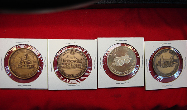 Pottstown Coin Club Anniversary Medals (1966-1968) - Bronze & .999 Silver