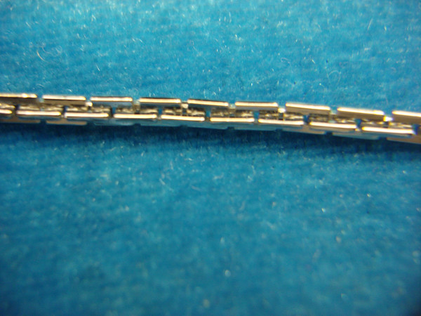 Vintage Swank Sterling Silver Watch Chain - 18 Inches, Unused Condition