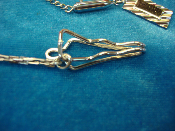 Vintage Swank Sterling Silver Watch Chain - 18 Inches, Unused Condition