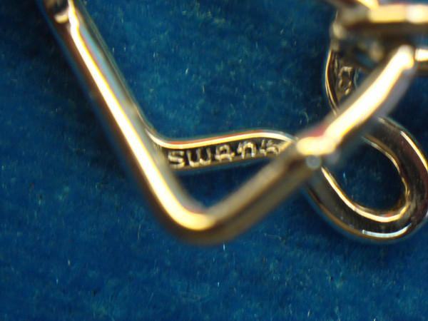 Vintage Swank Sterling Silver Watch Chain - 18 Inches, Unused Condition