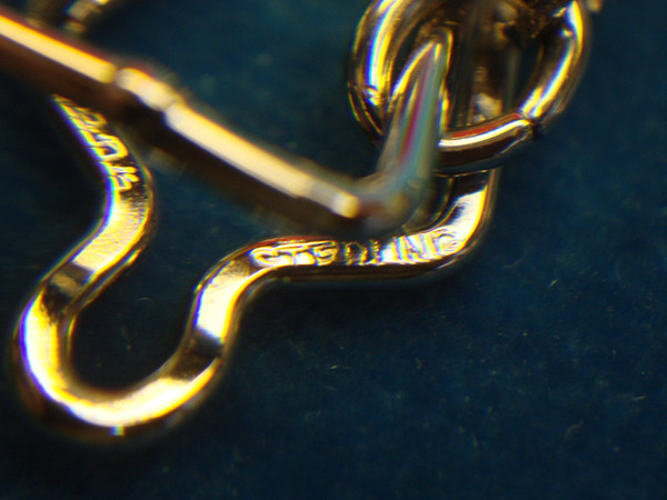 Vintage Swank Sterling Silver Watch Chain - 18 Inches, Unused Condition