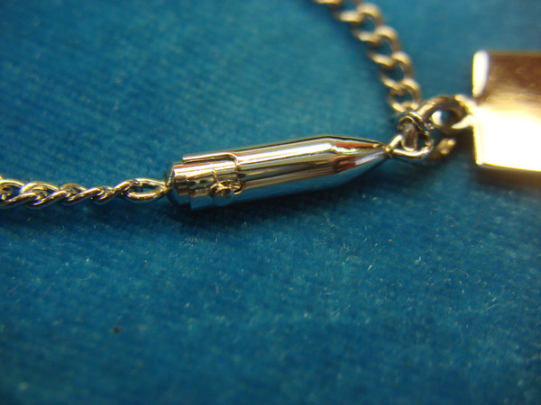 Vintage Swank Sterling Silver Watch Chain - 18 Inches, Unused Condition