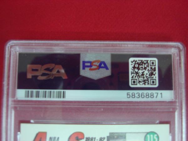 1992 Topps Michael Jordan PSA NM-MT 8 All-Star Gold Basketball Card #115