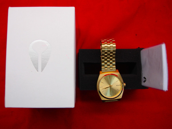 Nixon Minimal 'The Time Teller' A045 511 Watch - New & Boxed, Stainless Steel, Gold-Tone