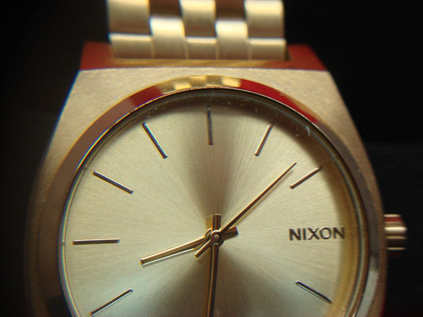 Nixon Minimal 'The Time Teller' A045 511 Watch - New & Boxed, Stainless Steel, Gold-Tone