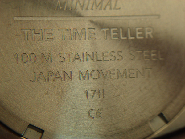 Nixon Minimal 'The Time Teller' A045 511 Watch - New & Boxed, Stainless Steel, Gold-Tone