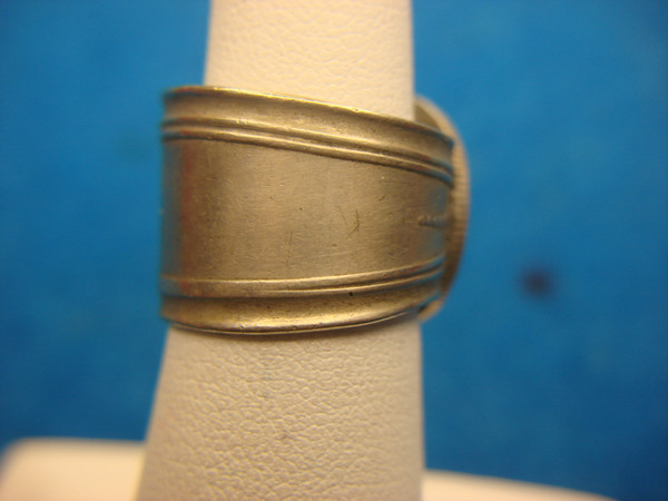 Vintage 1923 Mercury Dime Spoon Ring - Sterling Silver, Size 5.5