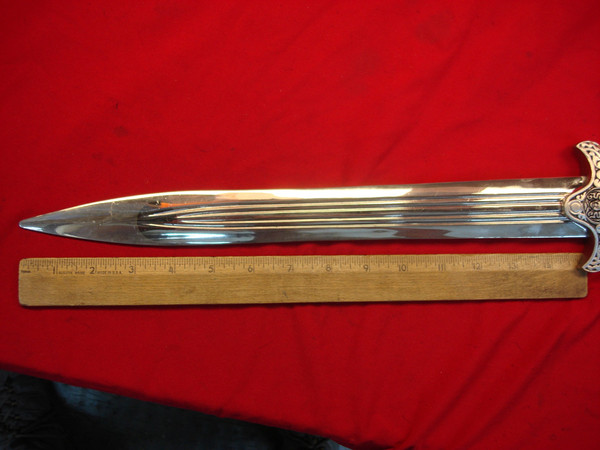 Replica Gangs of New York Short Sword - 20 Inch Stainless Steel Blade