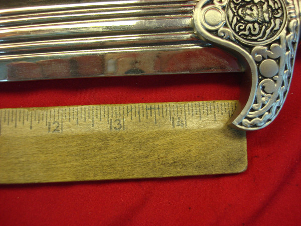 Replica Gangs of New York Short Sword - 20 Inch Stainless Steel Blade