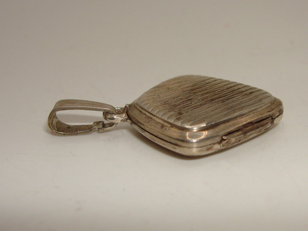 Vintage Kordes & Luchtenfels 800 Silver Locket | 1940s Germany | Photo Locket Gift