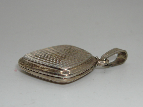 Vintage Kordes & Luchtenfels 800 Silver Locket | 1940s Germany | Photo Locket Gift