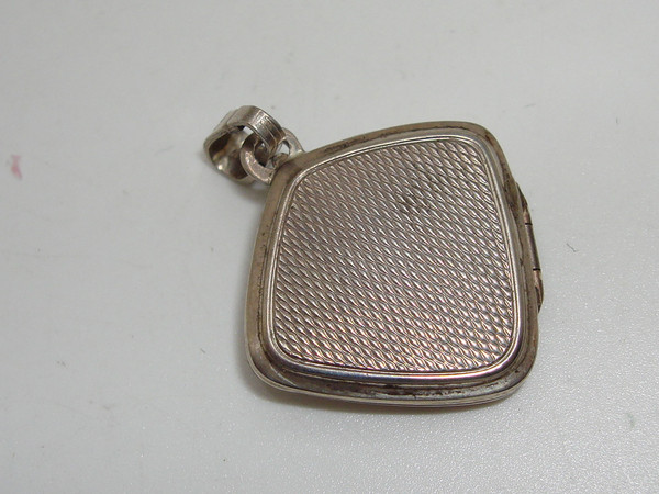 Vintage Kordes & Luchtenfels 800 Silver Locket | 1940s Germany | Photo Locket Gift