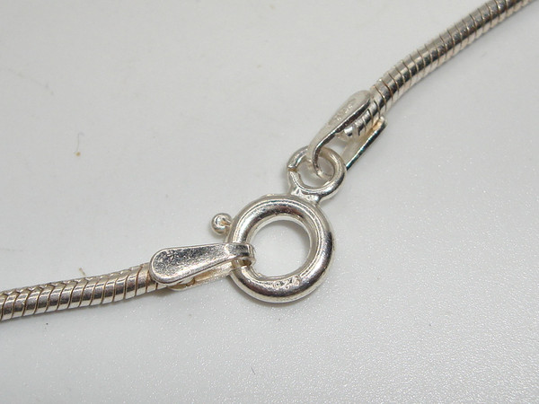 Sterling Silver Larimar Heart Pendant Necklace | Italian 925 | Gift for Her