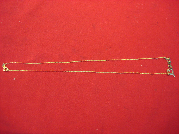 ✨ 14K Yellow Gold 'Lori' Pendant Necklace - Petite & Sweet - Pre-Owned