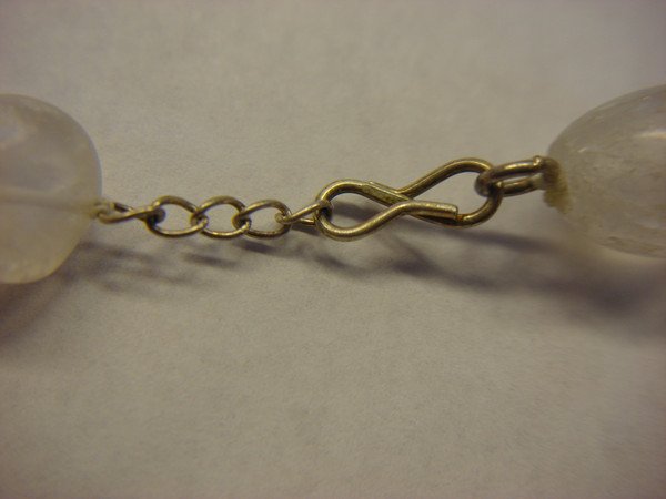 Unique 18 Inch Tumbled Natural Stone Necklace - Variety of Shapes & Sizes