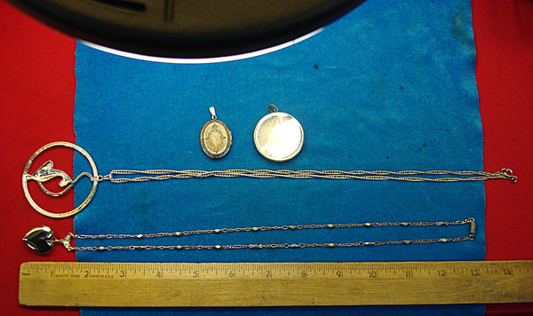 Vintage Estate Necklace & Pendant Lot of 4 - Unique Jewelry Finds