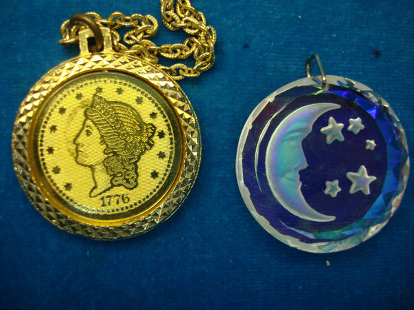 Vintage Estate Necklace & Pendant Lot of 4 - Unique Old Jewelry Pieces