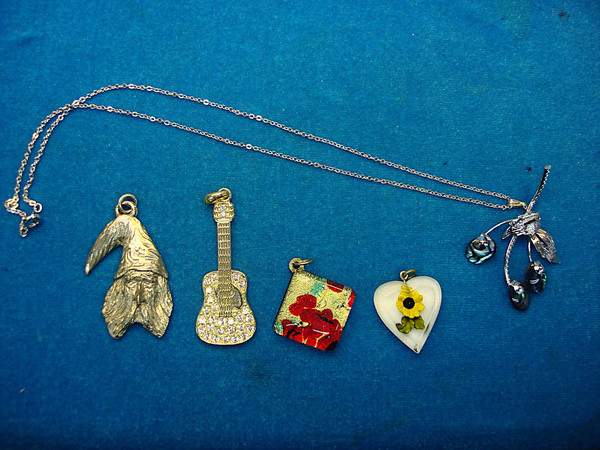 Vintage Estate Necklace & Pendant Lot - Unique Old Jewelry Finds
