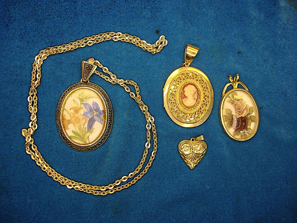 Vintage Estate Necklace & Pendant Lot - Unique Old Jewelry Pieces